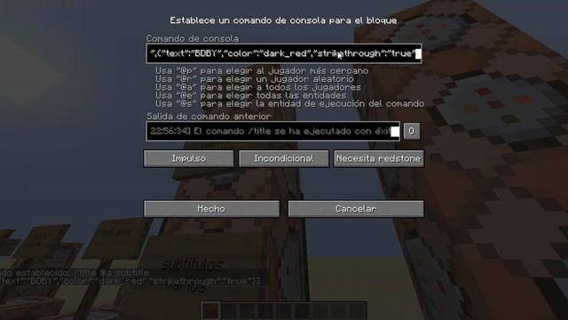 Como poner títulos o textos de colores para mapas Minecraft 1.12.2 смотреть онлайн