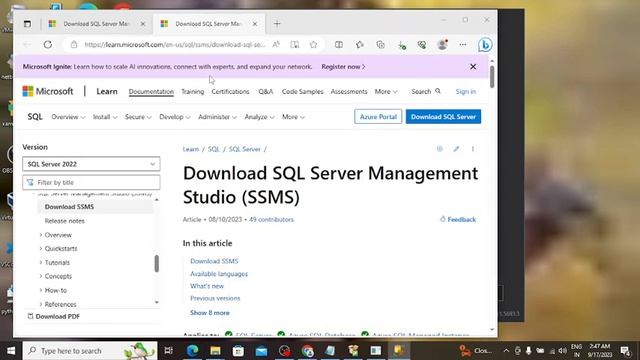MS sql server 2022 download and installition details . SQL Language смотреть онлайн