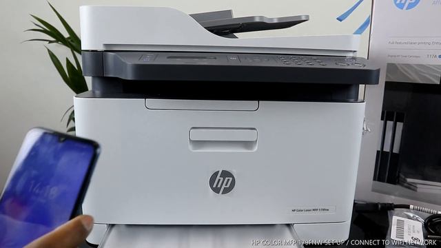 How to Set up/Connect HP Color Laserjet Printer To A WIFI Network смотреть онлайн