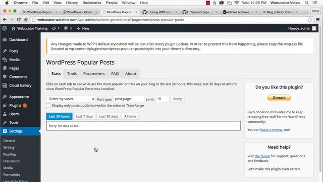 WordPress Popular Posts Plugin смотреть онлайн