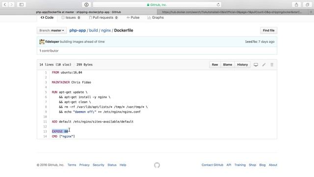 Docker in Development - Building an Nginx Container смотреть онлайн
