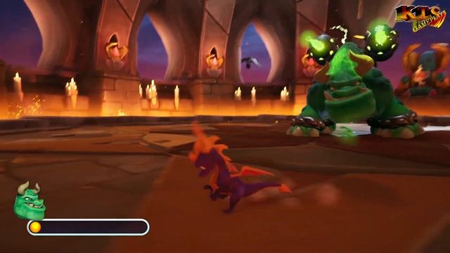 SPYRO 2: RIPTO´S RAGE! REIGNITED. | #21: FOSO DE GULP. [GUÍA 100%] смотреть онлайн