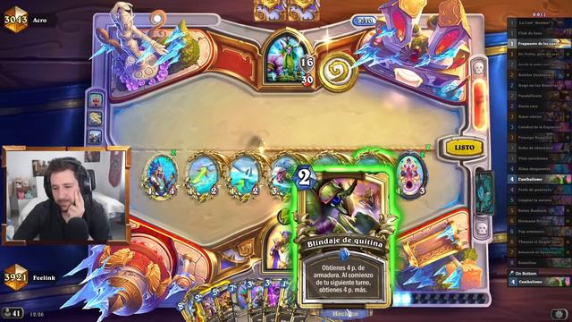 Me sacrifico por vosotros: juego Sacer Control😢 [Hearthstone] смотреть онлайн