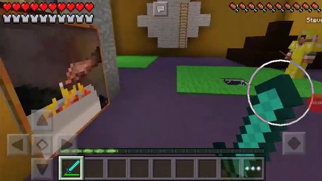 Майнкрафт прятки на карте мини город смотреть онлайн