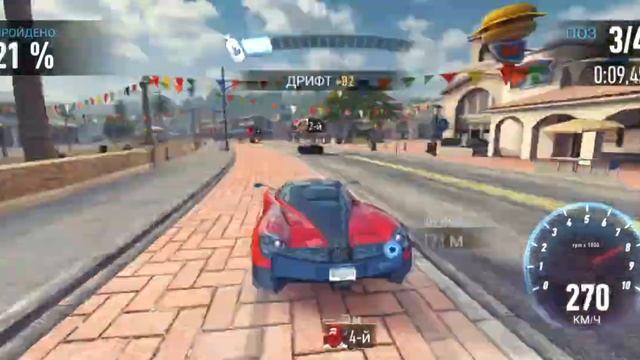 Need for speed No Limits Тюнинговые гонки Среда Pagani Huayra black edition Экстрим 799 Сканер Шин смотреть онлайн