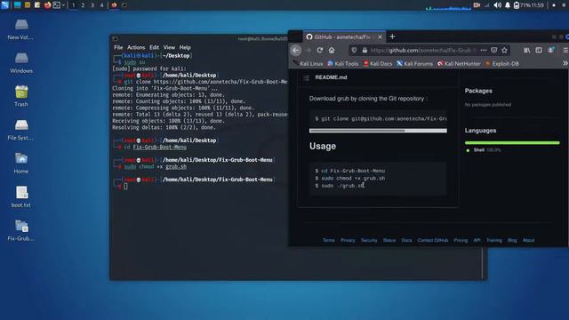 How to Fix Windows Not Showing in Grub Boot Menu | One Click | Kali Linux смотреть онлайн