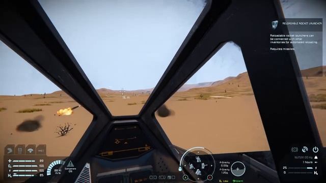 NTC - Atmospheric Fighter Project - Armament Test - Space Engineers смотреть онлайн