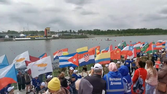 II этап Кубка мира по гребле на байдарках и каноэ в Барнауле. смотреть онлайн