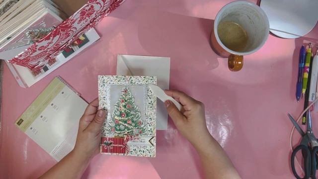 Anna Griffin Christmas Happy Box DIY Origami Storage Solution Simple Fast Cards Assembly line Cards смотреть онлайн