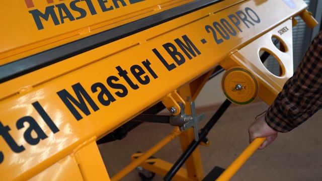 Опции и аксессуары для листогибов Metal Master LBM PRO. Инструкция по установке и использованию. смотреть онлайн