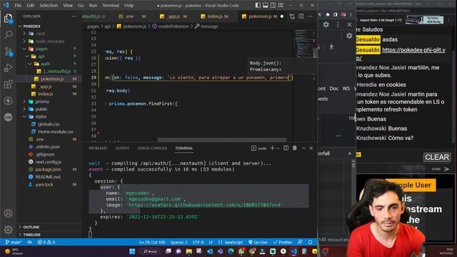 Next Auth + Github, demasiado fácil ? смотреть онлайн
