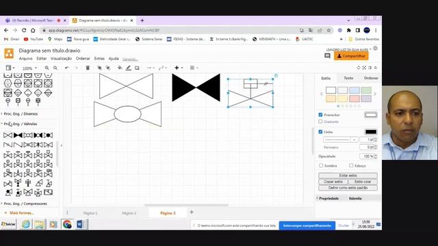 INSTRUMENTAÇÃO INDUSTRIAL NO DRAW IO ONLINE смотреть онлайн