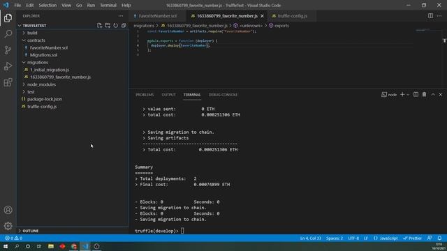 Truffle : Installation, création, compilation, déploiement et tests de contrats intelligents смотреть онлайн