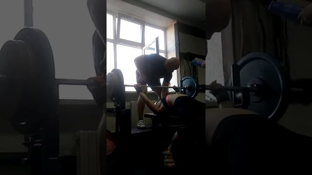 Жим с бруска 10см. 100кг смотреть онлайн
