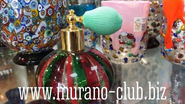 Пульверизатор из муранского стекла смотреть онлайн