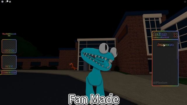 Evolution of Roblox Rainbow Friends (CYAN ) смотреть онлайн