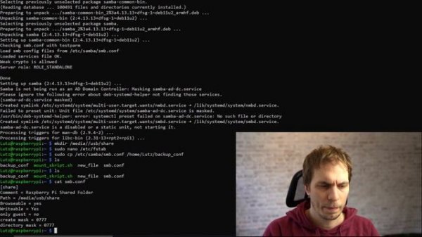 Make a NAS ! With raspberry PI Zero 2 w (Pi3 b+, Pi4 ... )
