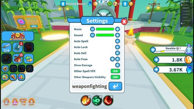 *NEW* ALL WORKING CODES FOR Weapon Fighting Simulator IN MAY 2023 ROBLOX Weapon Fighting Simulator смотреть онлайн