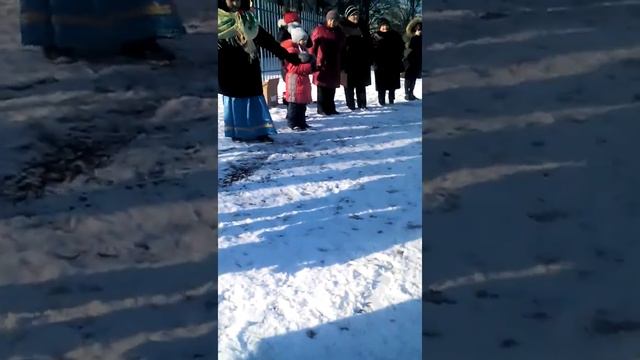 Новый год во дворе