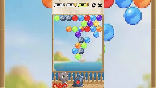 talking Tom Bubble Shooter Android Gameplay | Game review - lion review смотреть онлайн