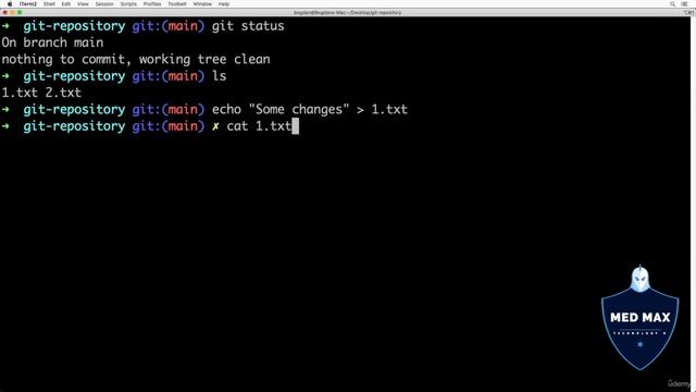File tracking statuses in Git - Episod 12 смотреть онлайн