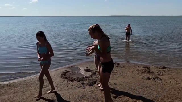 VLOG На Сарыобу с детьми,Солёное ,Как спастись от жары летом,Куда поехать отдыхать ,Лечебная глина смотреть онлайн