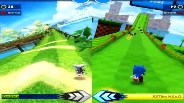 Sonic Dash Classic Sonic VS Sonic | Charer Gameplay & Walkthrough (iOS, Android) смотреть онлайн
