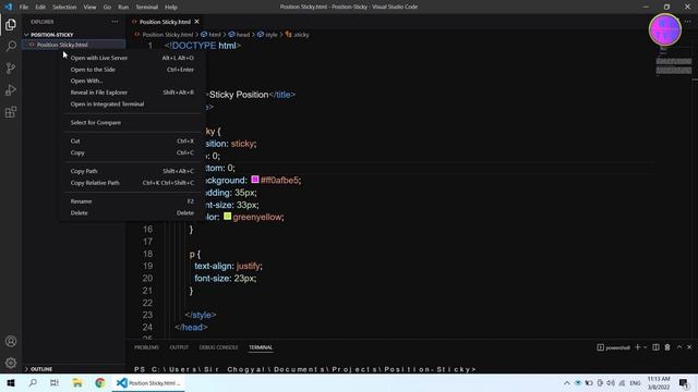 How To Install/Uninstall Live Server in Visual Studio code смотреть онлайн