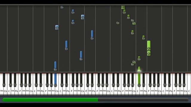 Umineko - Dance of the Moon Rabbits (Piano Tutorial) смотреть онлайн