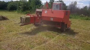 Прес подборщик сипма и трактор Т-25