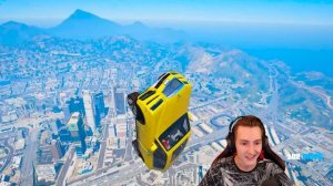 Я УЛЕТЕЛ В КОСМОС! СПУСК БЕЗ ТОРМОЗОВ НА ЧИТЕРСКОЙ ТАЧКЕ в ГТА 5 ОНЛАЙН (GTA 5 ONLINE)