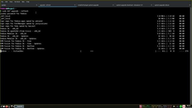 Upgrading Fedora. How hard can it be? What can go wrong and possible solution. смотреть онлайн
