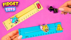 Как сделать настольную игру Том и Джерри своими руками Game Tom and Jerry