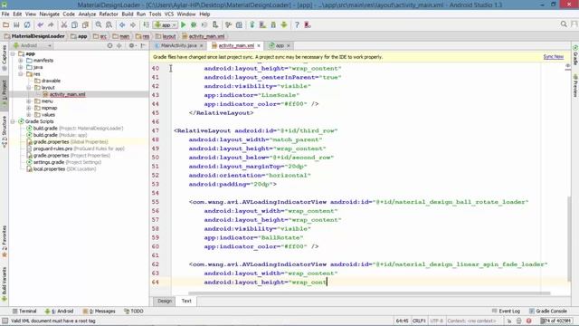 Material Design Loader Examples for Android смотреть онлайн
