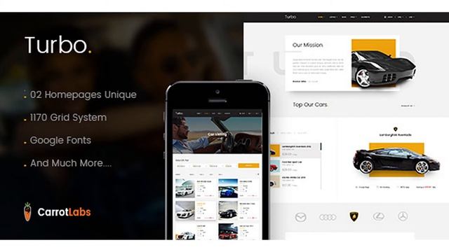 Turbo - Car Rental PSD Template | Themeforest Website Templates and Themes смотреть онлайн