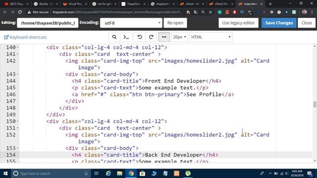 Edit or Update a Live Website File using Editor in File Manager Cpanel смотреть онлайн