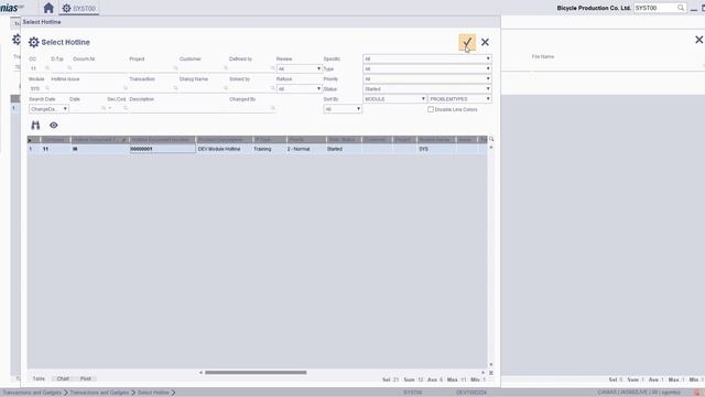 SYS 10020 : SYST00 - Updating an Existing Transaction смотреть онлайн