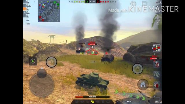 ХОРОШИЙ БОЙ СОВЗВОДНЫМ World of Tanks Blitz смотреть онлайн