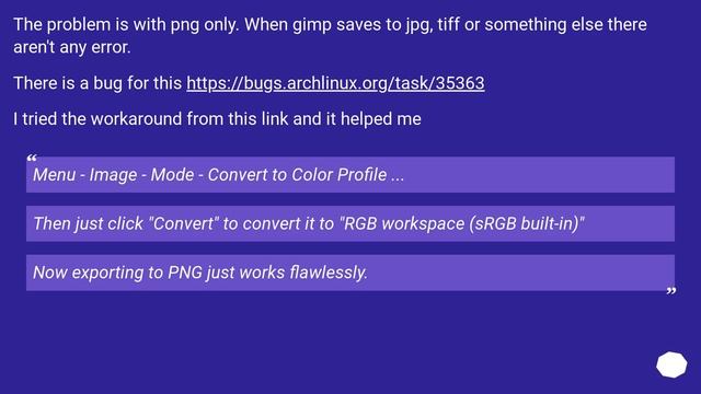 Unable to save images with GIMP смотреть онлайн