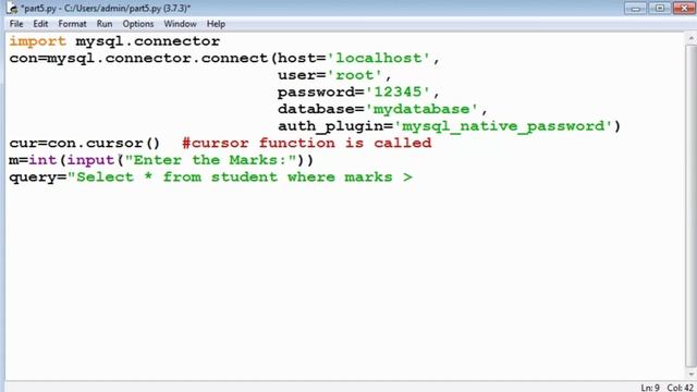 PARAMETERIZED QUERIES | METHOD TO TAKE INPUT FROM USER | INTERFACE PYTHON WITH MYSQL | CBSE-XII | C смотреть онлайн