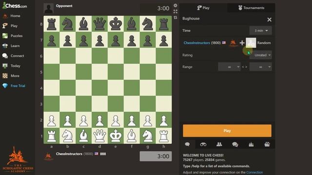 How to Play Bughouse on Chess.com - Including how to Partner and Play Against Your Friends смотреть онлайн