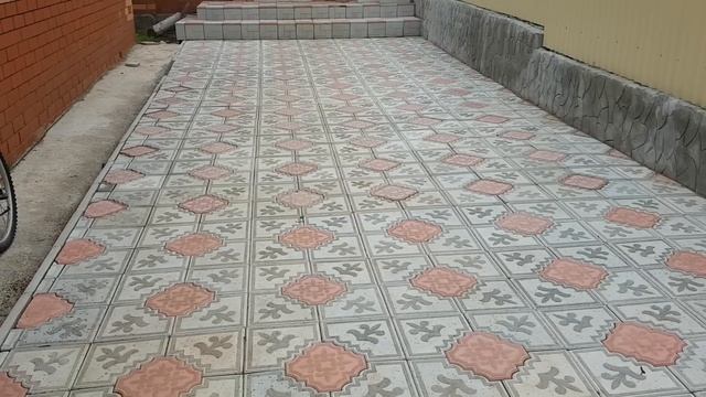 Укладка тротуарной плитки на песок и РЕЗУЛЬТАТ через год