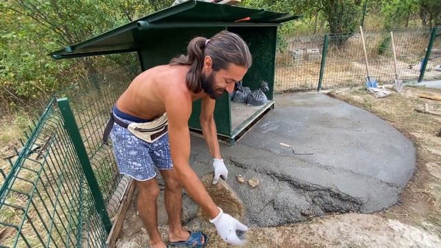 Как се Излива Бетонна Площадка? Заливаме Бетонена Плоча с Арматура - Камъни и Циментени Блокчета смотреть онлайн