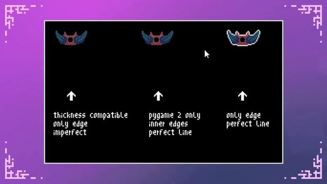 Outlines in Pygame смотреть онлайн