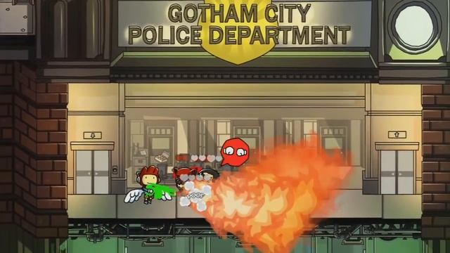 Scribblenauts Unmasked: A DC Comics Adventure Wii U Walkthrough | #2 | Robosaurus Fight смотреть онлайн