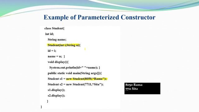 Constructors in Java | Use of Constructors | Types of Constructors with example смотреть онлайн