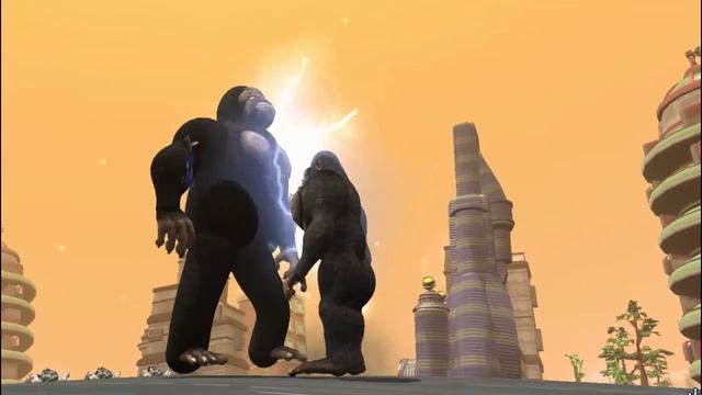 Kong Evolution Battles | SPORE смотреть онлайн