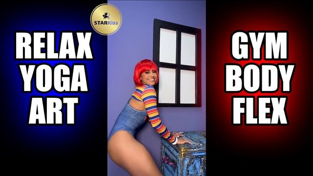 Art Yoga & Twerk for Contortion | Dva Cosplay смотреть онлайн