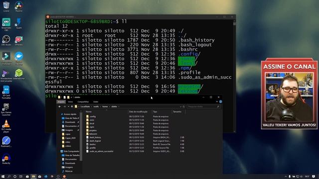 Como acessar os Arquivos do Ubuntu pelo Windows no WSL 2 [Parte 3] смотреть онлайн