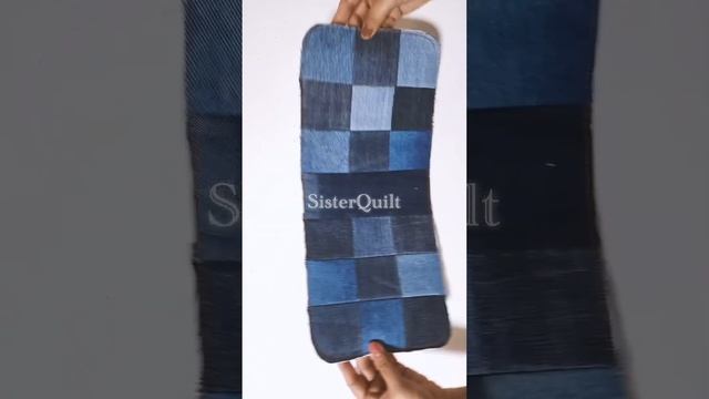DIY Old Jeans Recycle Patchwork Bag | Sewing Tutorial, speed смотреть онлайн